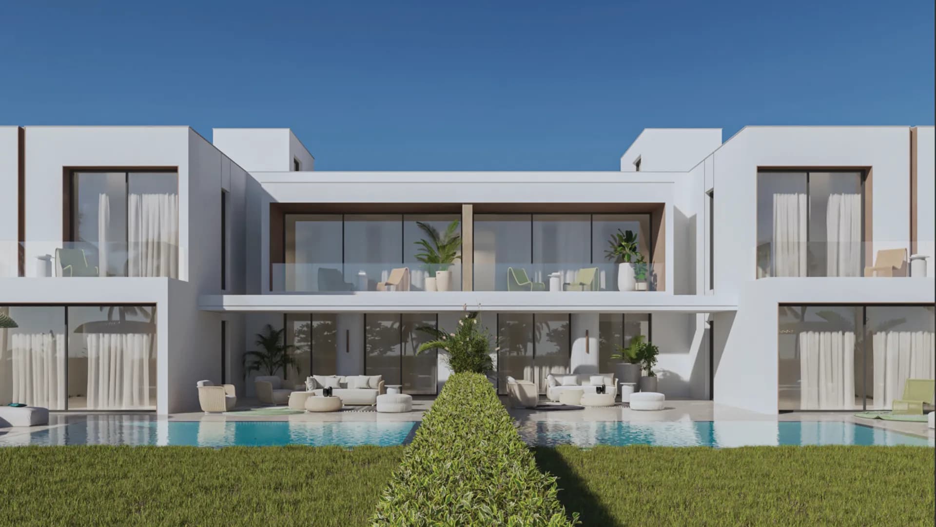 Corner Grand Beach House in Playa Ras El Hekma